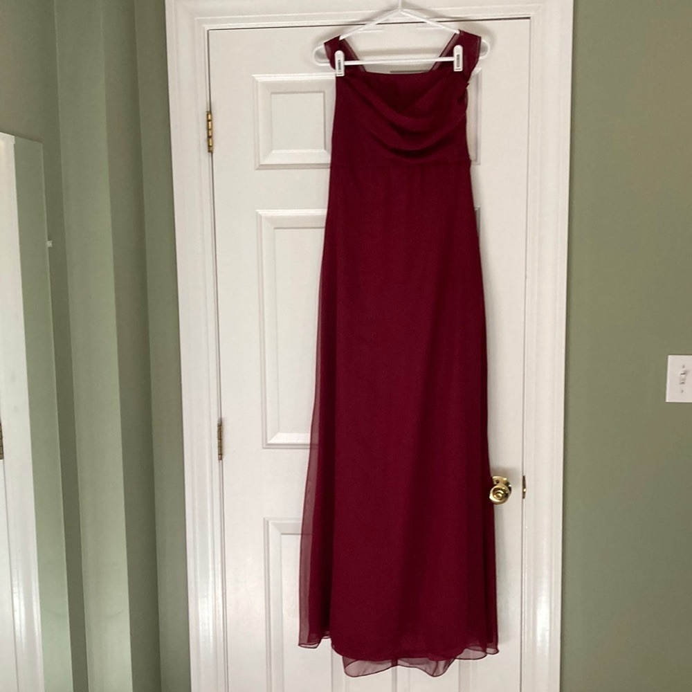 Floor Length Bridesmaids Dress